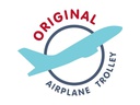 Diaqua Flugzeug Trolley Swissair Weiss, 30.15 x 103 cm