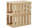 Holz Zollhaus Holzharasse A 17.5 x 17.5 cm schweizer Holz