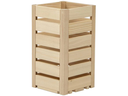 Holz Zollhaus Holzharasse A 17.5 x 17.5 cm schweizer Holz