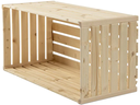 Holz Zollhaus Holzharasse A 70 x 35 cm schweizer Holz