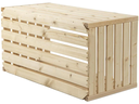 Holz Zollhaus Holzharasse A 70 x 35 cm schweizer Holz