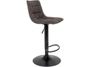 House Nordic Barhocker Middelfart 2 Stück, 86 x 55 cm, Dunkelgrau/Schwarz