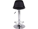 House Nordic Barhocker Trondheim 2 Stück, 41 x 104 cm, Chrom/Schwarz