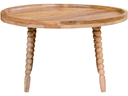 House Nordic Beistelltisch Jammu 60 x 35 cm, Nature
