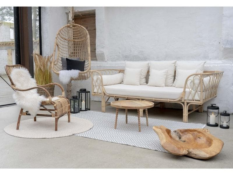 House Nordic Beistelltisch Jammu 60 x 35 cm, Nature
