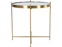 House Nordic Beistelltisch Venezia 48 x 48 cm, Gold