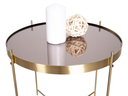 House Nordic Beistelltisch Venezia 48 x 48 cm, Gold