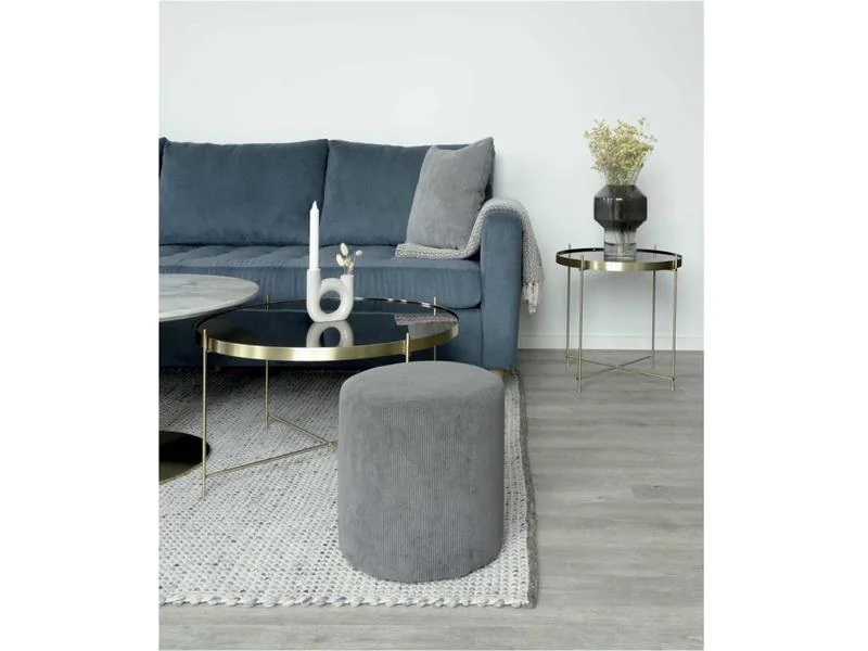 House Nordic Beistelltisch Venezia 48 x 48 cm, Gold