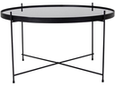 House Nordic Beistelltisch Venezia 70 x 40 cm, Schwarz