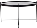 House Nordic Beistelltisch Venezia 70 x 40 cm, Schwarz