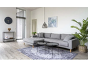 House Nordic Beistelltisch Venezia 70 x 40 cm, Schwarz