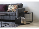 House Nordic Beistelltisch Vita 45 x 45 cm, Schwarz