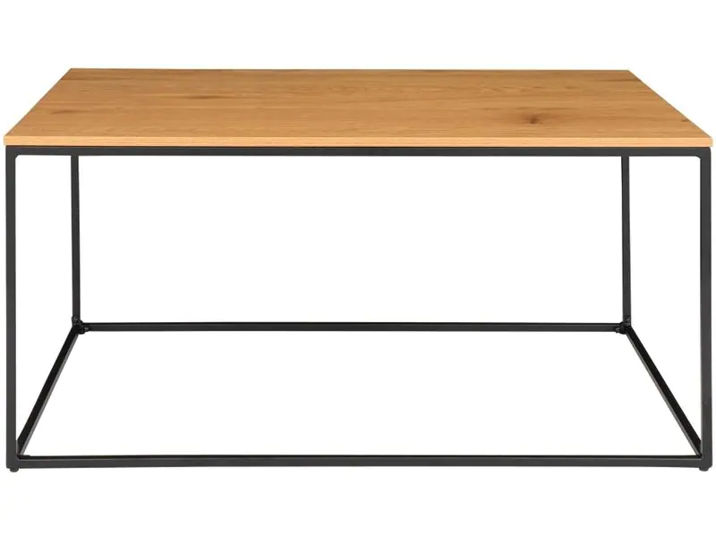 House Nordic Beistelltisch Vita 90 x 60 cm, Nature/Schwarz