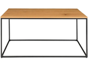 House Nordic Beistelltisch Vita 90 x 60 cm, Nature/Schwarz
