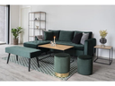 House Nordic Beistelltisch Vita 90 x 60 cm, Nature/Schwarz