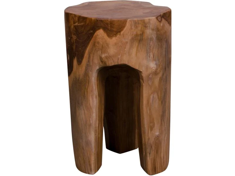 House Nordic Hocker Rose 40 x 26 cm, Nature