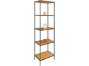 House Nordic Regal Vita 170 x 51 cm, Nature/Schwarz