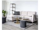 House Nordic Regal Vita 170 x 51 cm, Nature/Schwarz