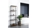 House Nordic Regal Vita 170 x 51 cm, Nature/Schwarz