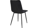 House Nordic Stuhl Middelfart 2 Stück, 86 x 55 cm, Schwarz