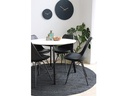 House Nordic Stuhl Oslo 2 Stück, 57 x 62 cm, Schwarz