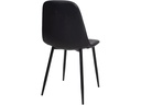 House Nordic Stuhl Stockholm 2 Stück, 80 x 55 cm, Schwarz