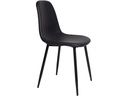 House Nordic Stuhl Stockholm 2 Stück, 80 x 55 cm, Schwarz