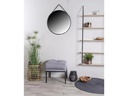 House Nordic Wandregal Eindhoven 145 x 65 cm, Nature/Schwarz
