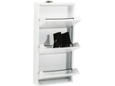 Kare Schuhschrank  Caruso Stahl, Weiss