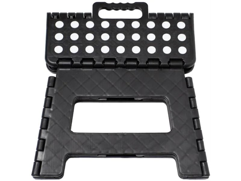 M &amp; B Klapphocker Klapp-Klick Kunststoff, Schwarz