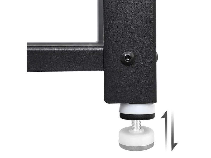 VASAGLE Bartisch in industriellem Design 120 x 60 cm