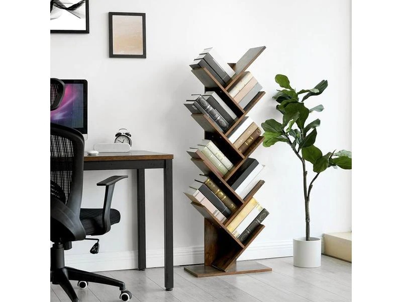 VASAGLE Regal Tree, 141.5 cm, Holz