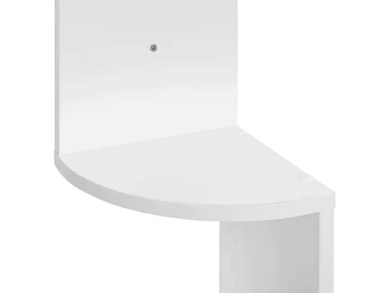 VASAGLE Regal mit 5 Ebenen aus Spanplatte, Weiss