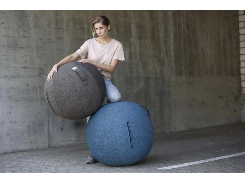 VLUV Sitzball Stov Kiesel, Ø 60-65 cm