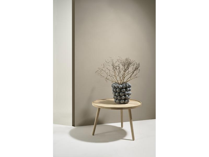 Villa Collection Beistelltisch weisse Buche, 70.5 x 44.5 cm