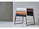 Zone Denmark Hocker Stahl, Schwarz