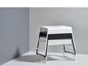 Zone Denmark Hocker Zone Stahl, Weiss