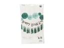 I AM CREATIVE Girlande Birthday Gold/Mint