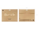 Partydeco Girlande Bride to be 80 x 19 cm, Gold