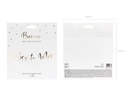 Partydeco Girlande Miss to Mrs 18 x 76 cm, Rosegold