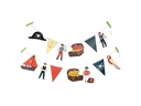 Rico Design Girlande Piraten 3 m, Mehrfarbig