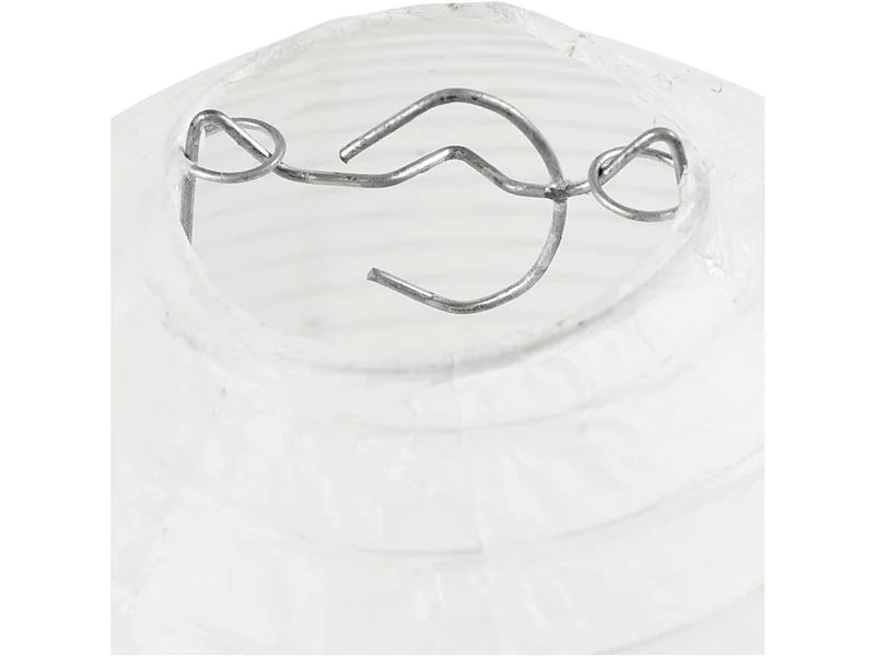 Creativ Company Lampion Ø 25 cm, Weiss, 1 Stück