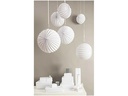 Rico Design Lampion-Set 3-teilig, Weiss