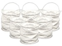 URSUS Lampion Ø 8 cm Weiss, 6 Stück