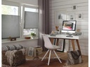 Gardinia Plissée Easyfix, blickdicht 40 x 130 cm, Grau