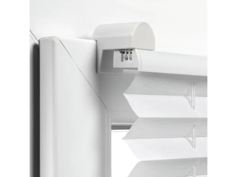 Gardinia Plissée Easyfix, blickdicht 65 x 130 cm, Weiss