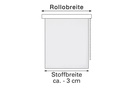Gardinia Verdunklungsrollo Easyfix, Thermo 60 x 150 cm, Weiss