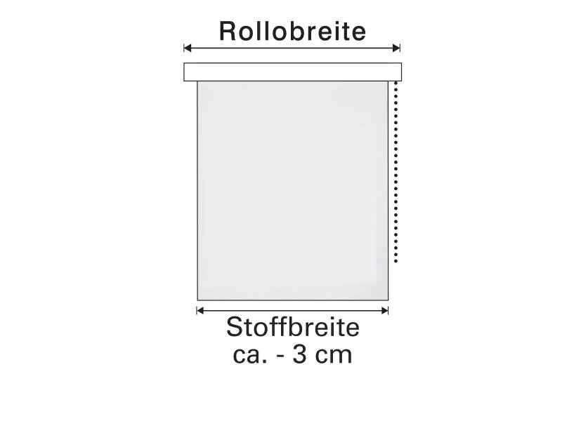 Gardinia Verdunklungsrollo Easyfix, Thermo 75 x 150 cm, Weiss