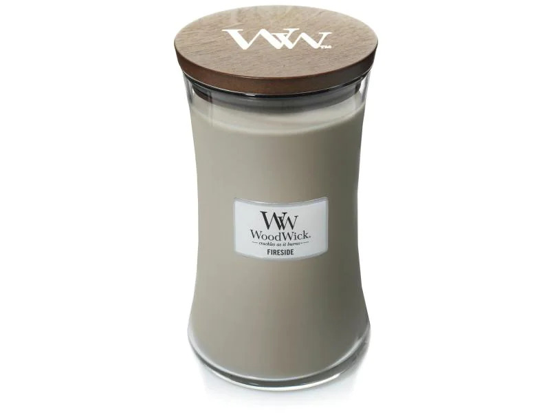 Woodwick Duftkerze Fireside Medium Jar