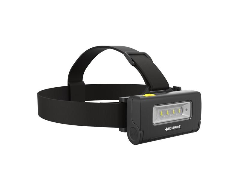 Nordride Stirnlampe DUO Schwarz, 250 lm, IP 65